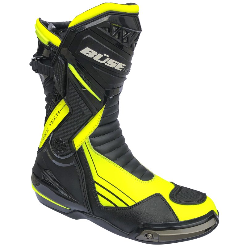 Мотоботи BUSE GP Race Tech EVO чорні-жовті