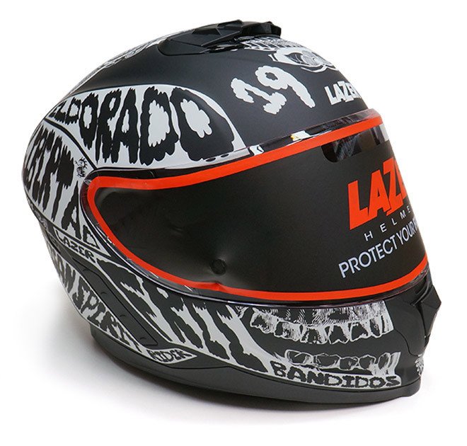 Мотоциклетний шолом LAZER RAFALE EVO Mexicana (кол. Чорний - Флуо)
