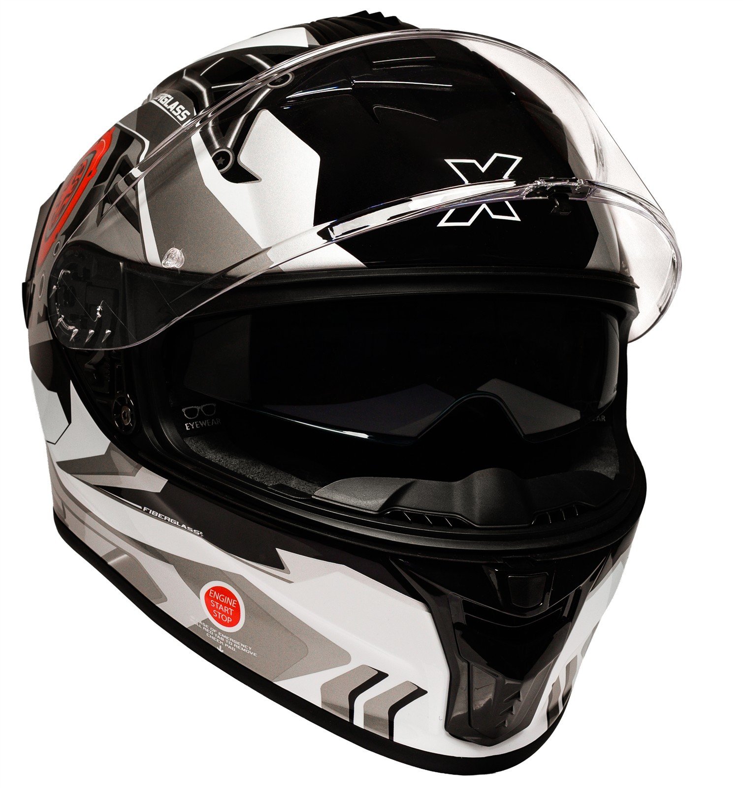 Мотошолом ROXAR RX-ONE SAS + PINLOCK 70