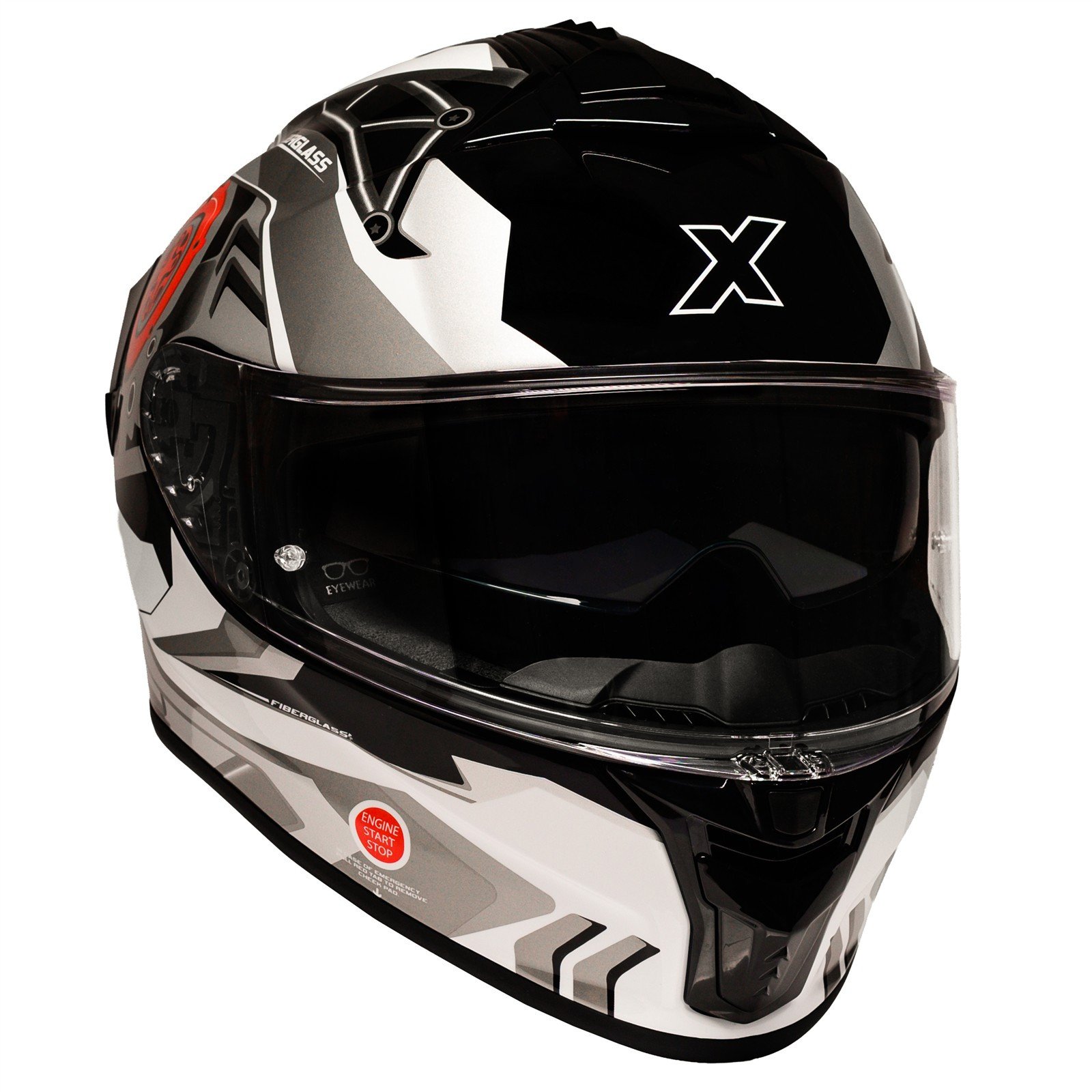 Мотошолом ROXAR RX-ONE SAS + PINLOCK 70