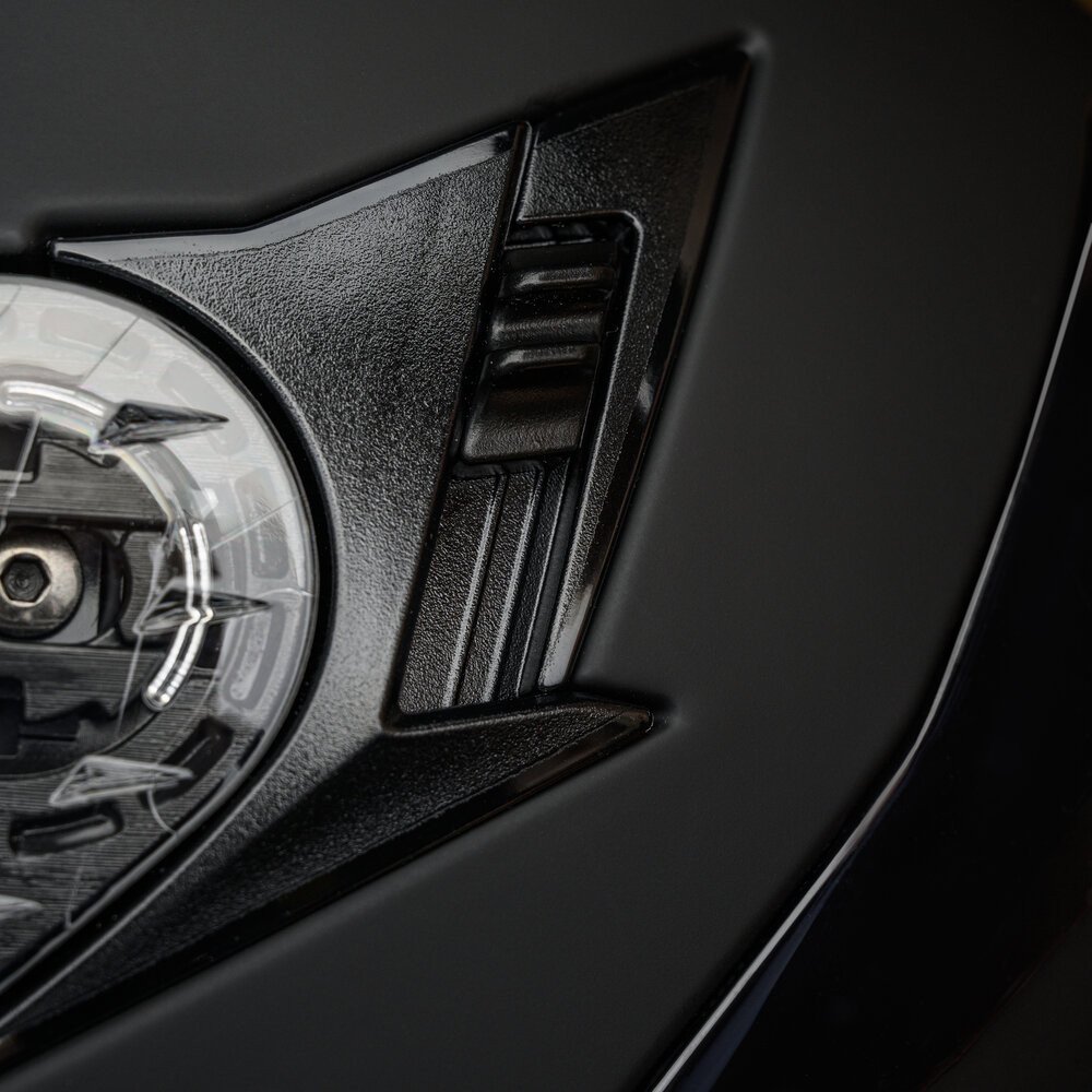 Мотошолом ROXAR BAYAMO EVO TOXIC Чорний флуо