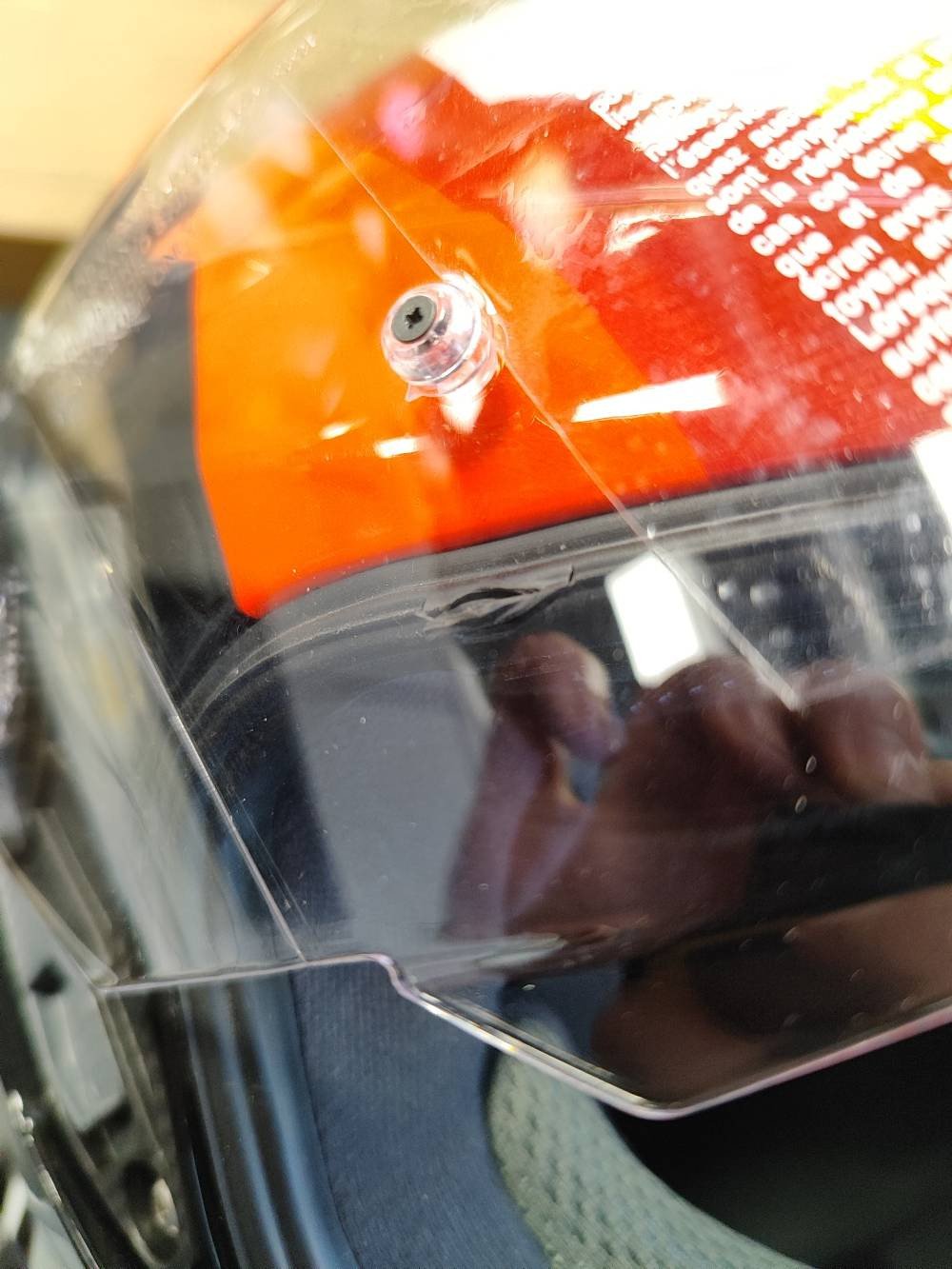 Мотоциклетний шолом KYT TT-COURSE FLUX outlet розмір L