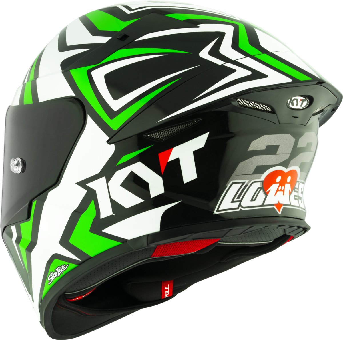 Мотоциклетний шолом KYT TT-REVO ALEX LOWES 2024 REPLICA