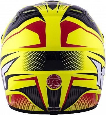 Мотошолом KYT CROSS OVER POWER чорний / жовтий флуо