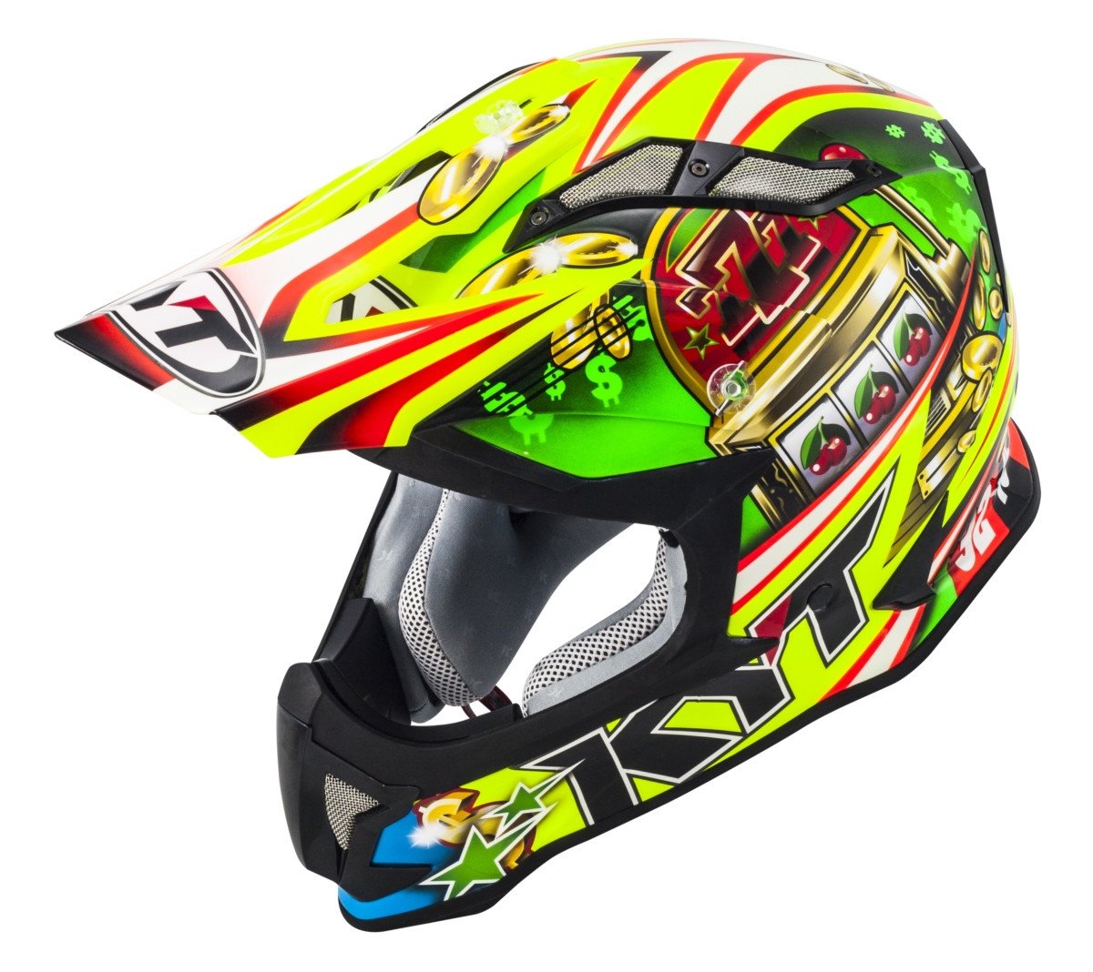 Мотошолом KYT STRIKE EAGLE ROULETTE