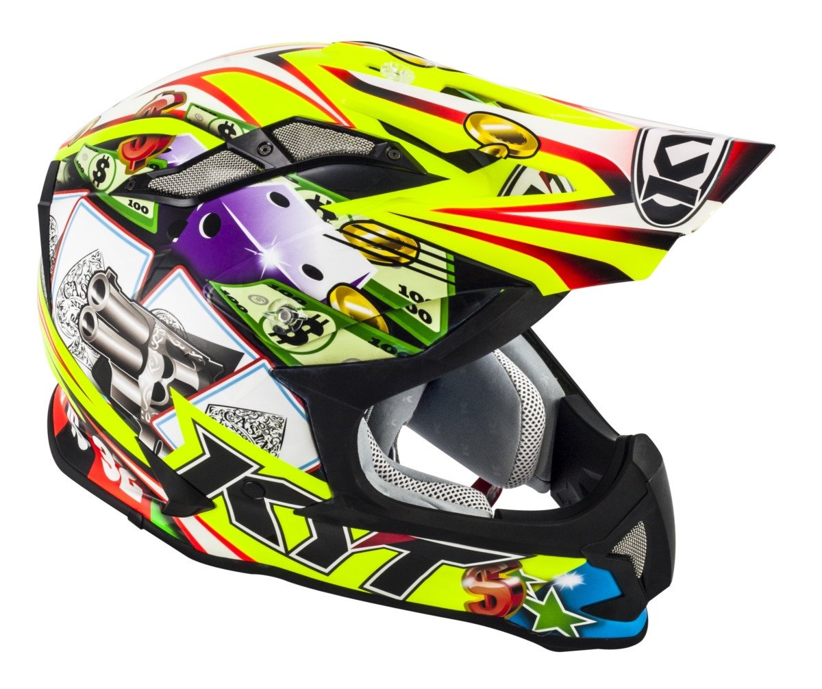 Мотошолом KYT STRIKE EAGLE ROULETTE