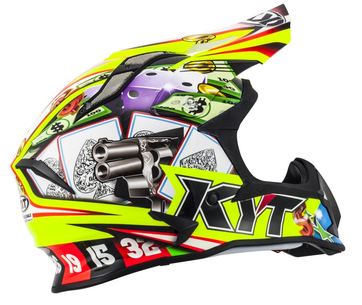 Мотошолом KYT STRIKE EAGLE ROULETTE