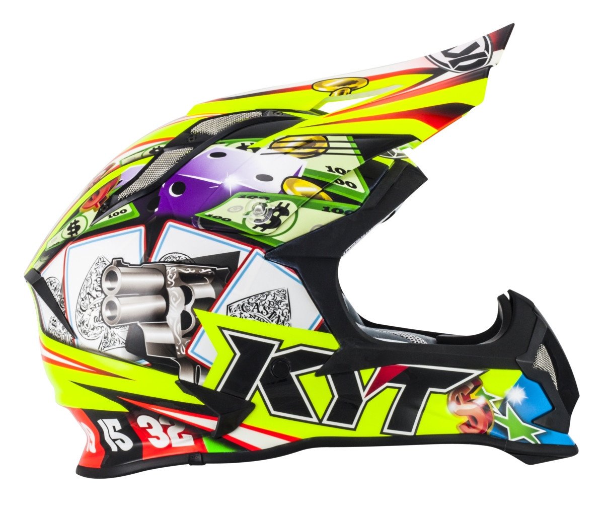 Мотошолом KYT STRIKE EAGLE ROULETTE