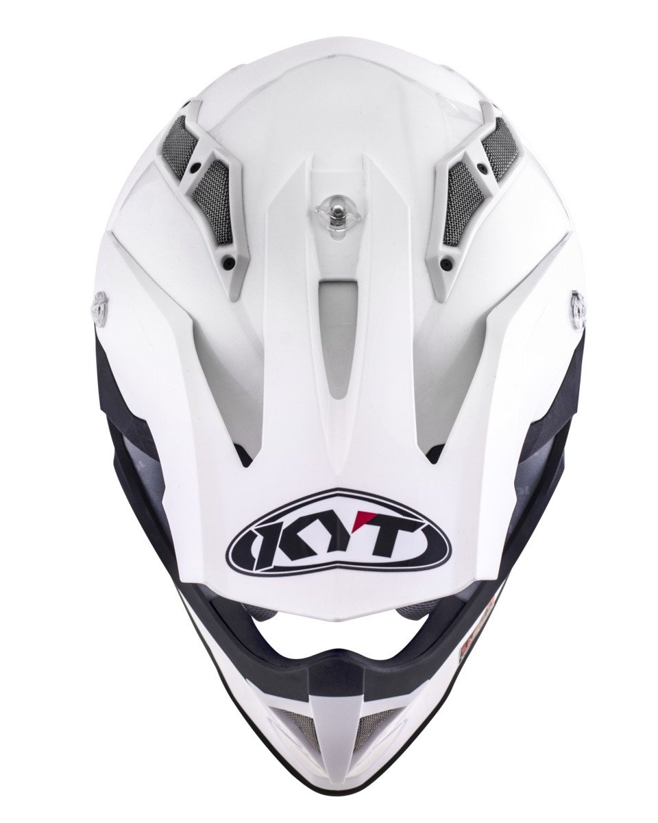 Мотошолом KYT STRIKE EAGLE білий