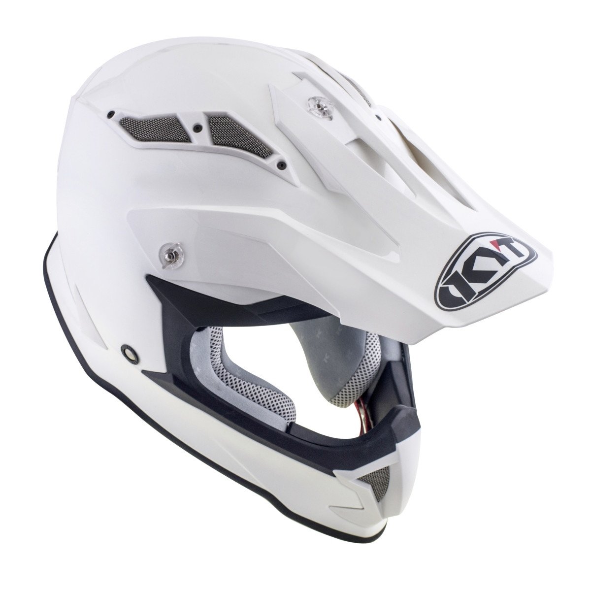 Мотошолом KYT STRIKE EAGLE білий