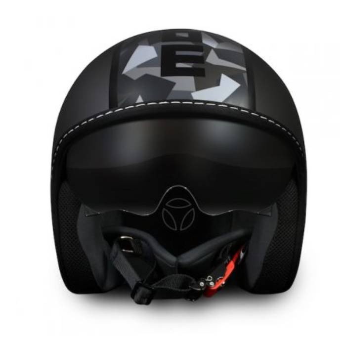 Мотоциклетний шолом JET MOMO BLADE Black Frost / Camouflage