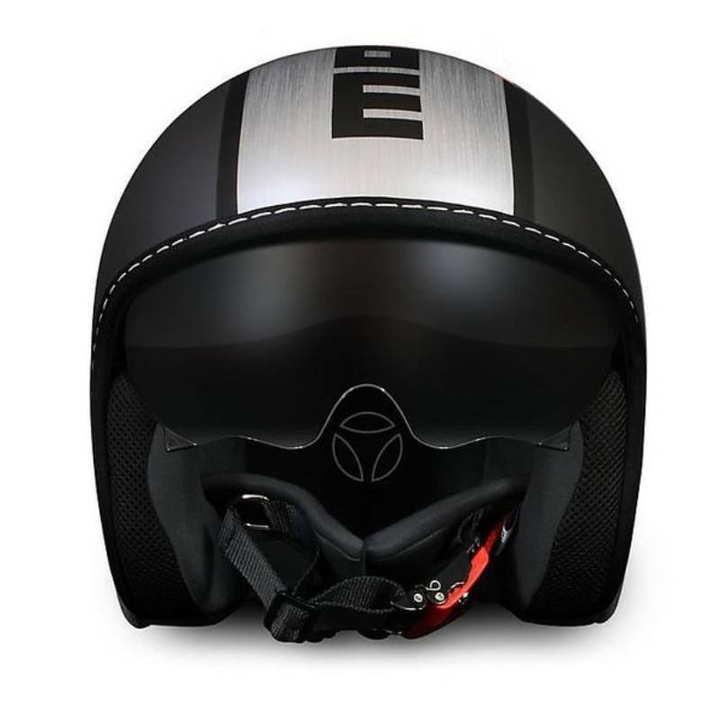 Мотоциклетний шолом JET MOMO BLADE Black Frost / Satin