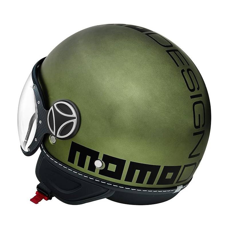 Мотоциклетний шолом JET MOMO FGTR EVO Green Metal/ Black