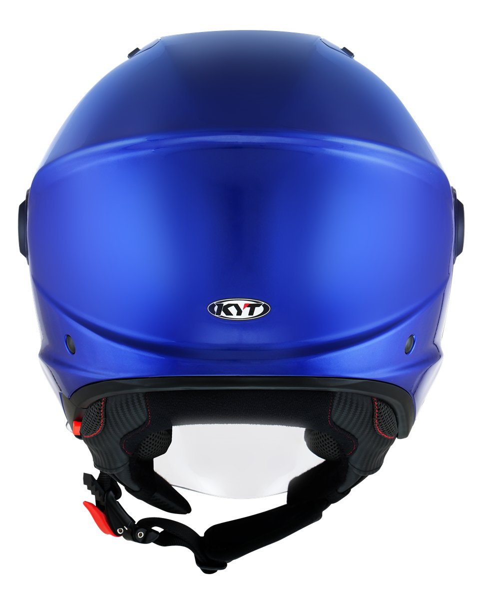Мотоциклетний шолом KYT D-CITY глянцевий синій металік ECE/ONU 22-06