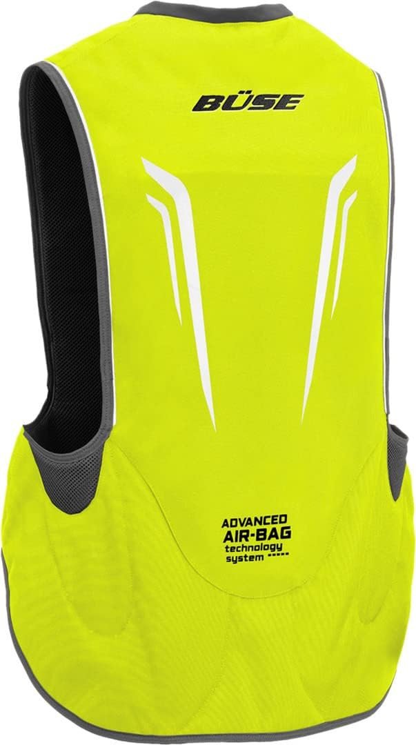 Мотокамізелька з повітряною подушкою BUSE Airbag неонова