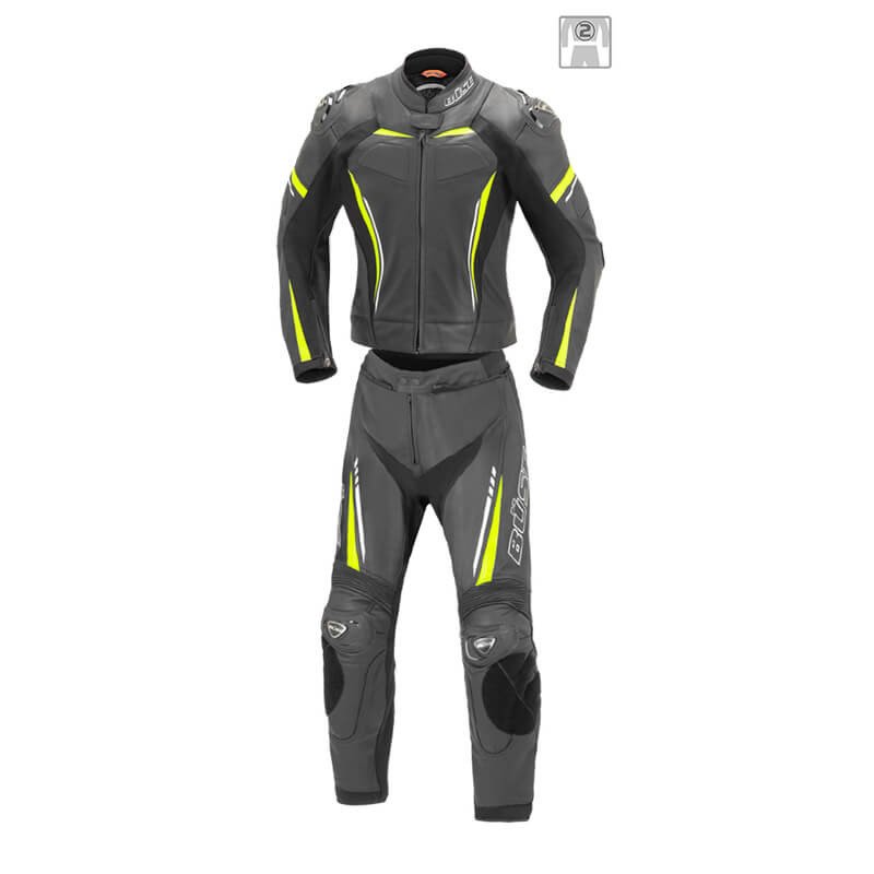 Жіночий мотокомбінезон BUSE Imola чорний-жовтий 102508
