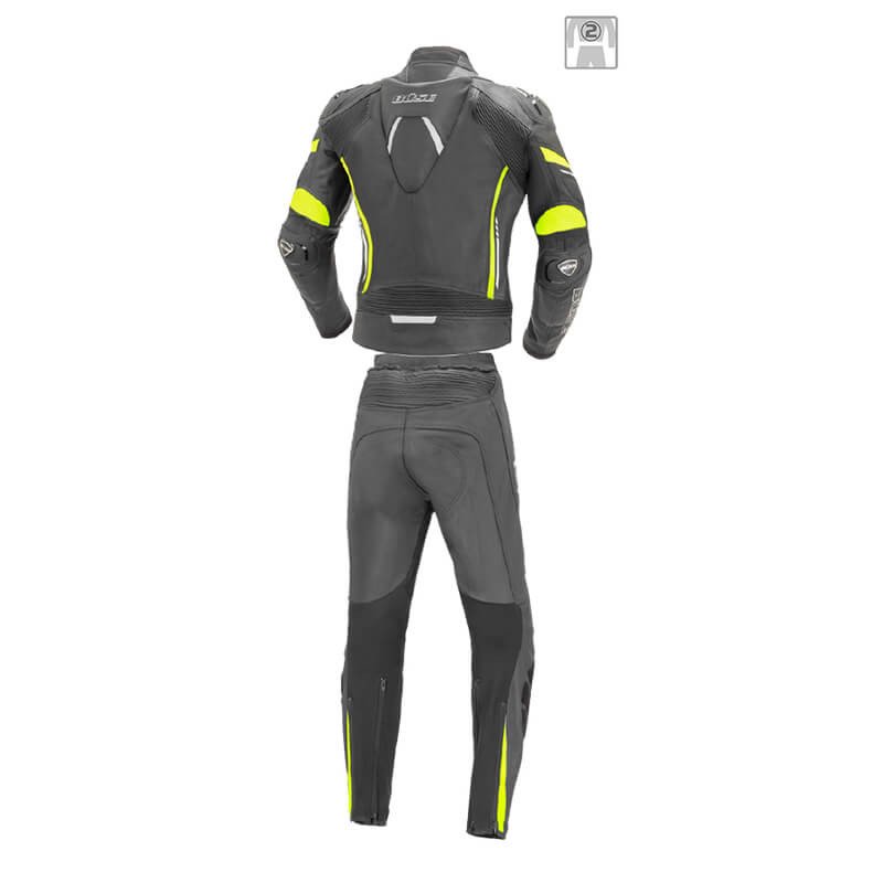 Жіночий мотокомбінезон BUSE Imola чорний-жовтий 102508