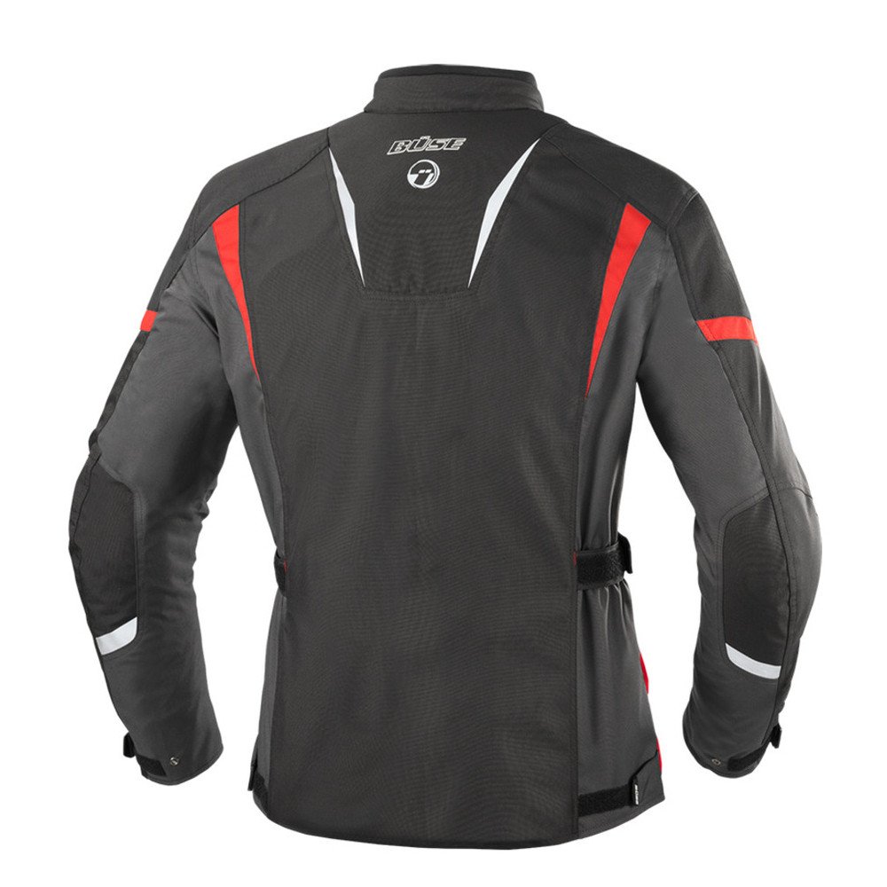 Мотоциклетна куртка BUSE Lago II чорна-червона