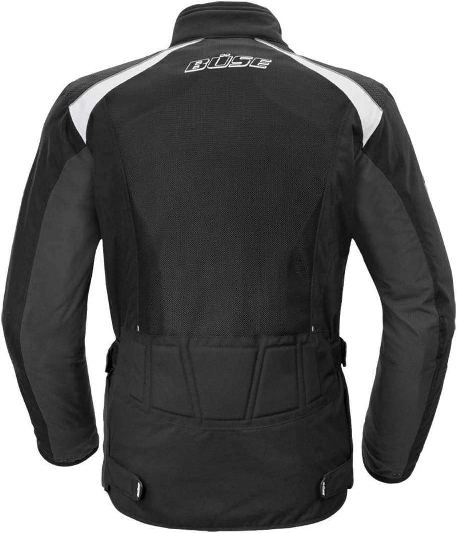 Мотоциклетна куртка BUSE Arco чорна-біла