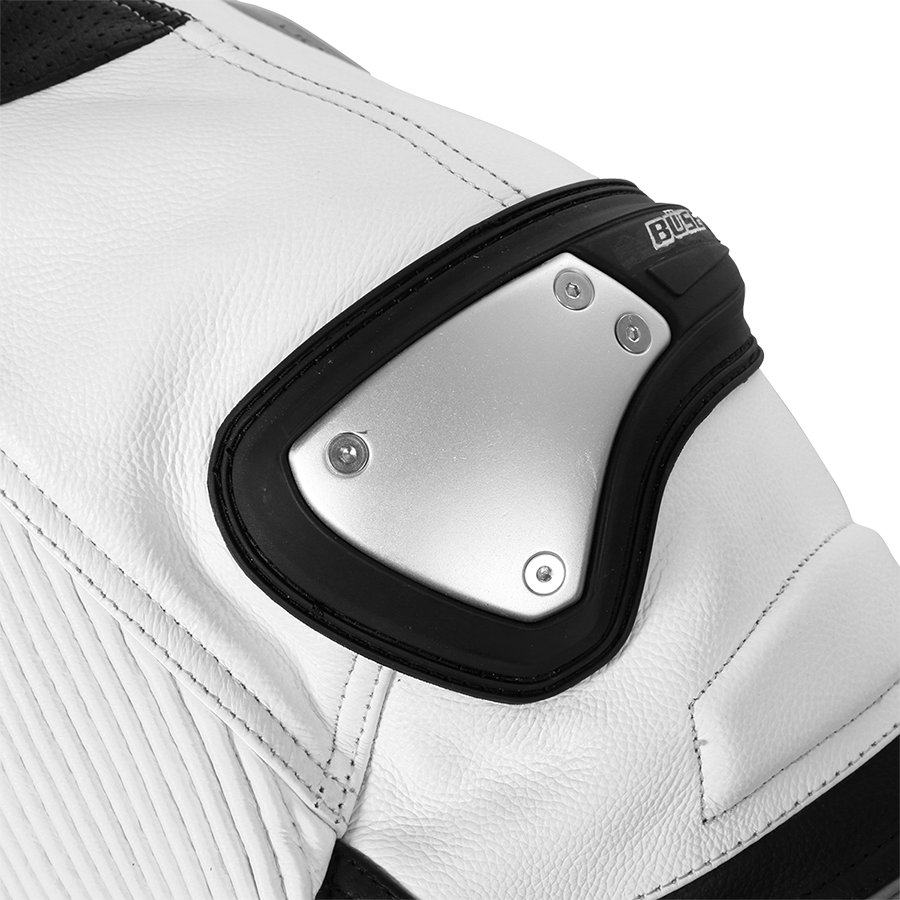 Жіночий мотокостюм BUSE Track чорний-зелений