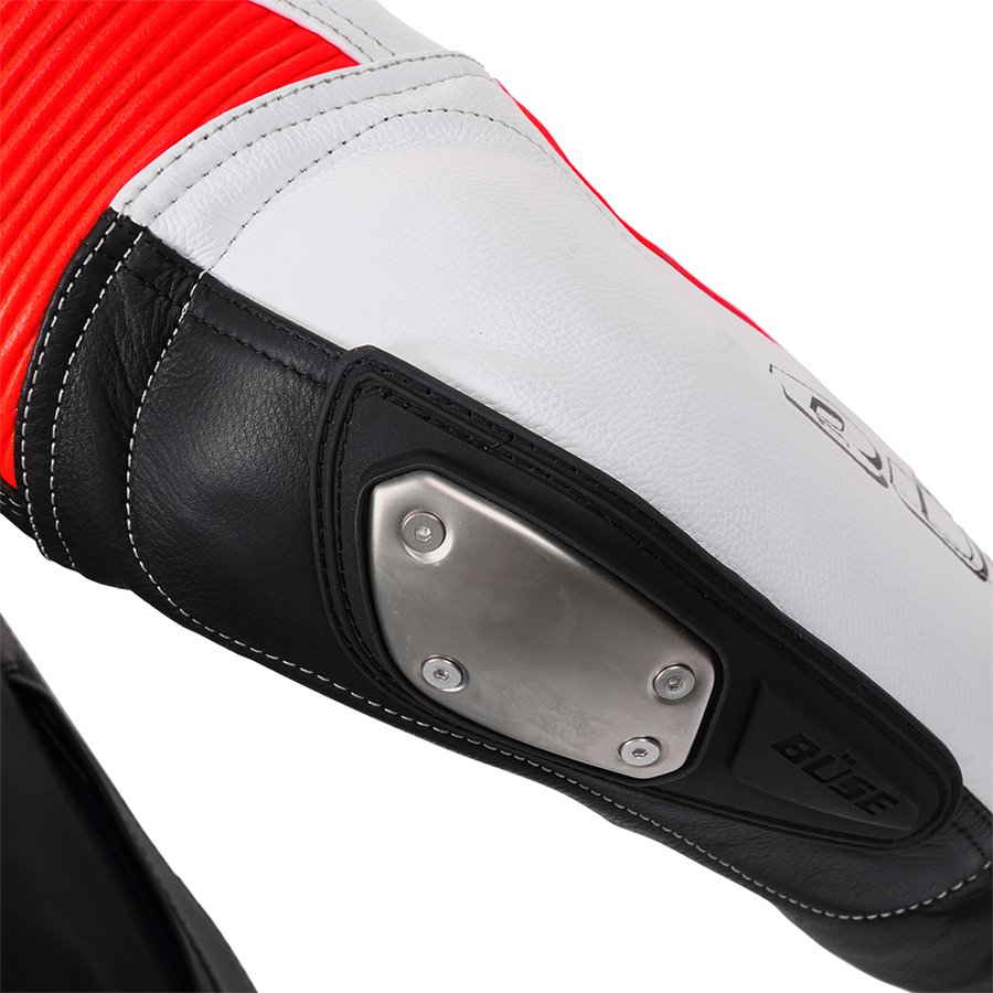 Жіночий мотокомбінезон BUSE Track чорний-червоний