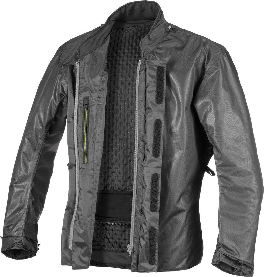 Жіноча мотокуртка BUSE Cara чорна-біла