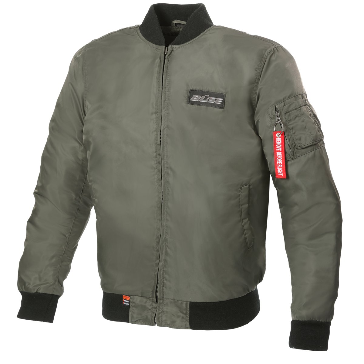 Жіноча мотокуртка BUSE Kingman оливкова