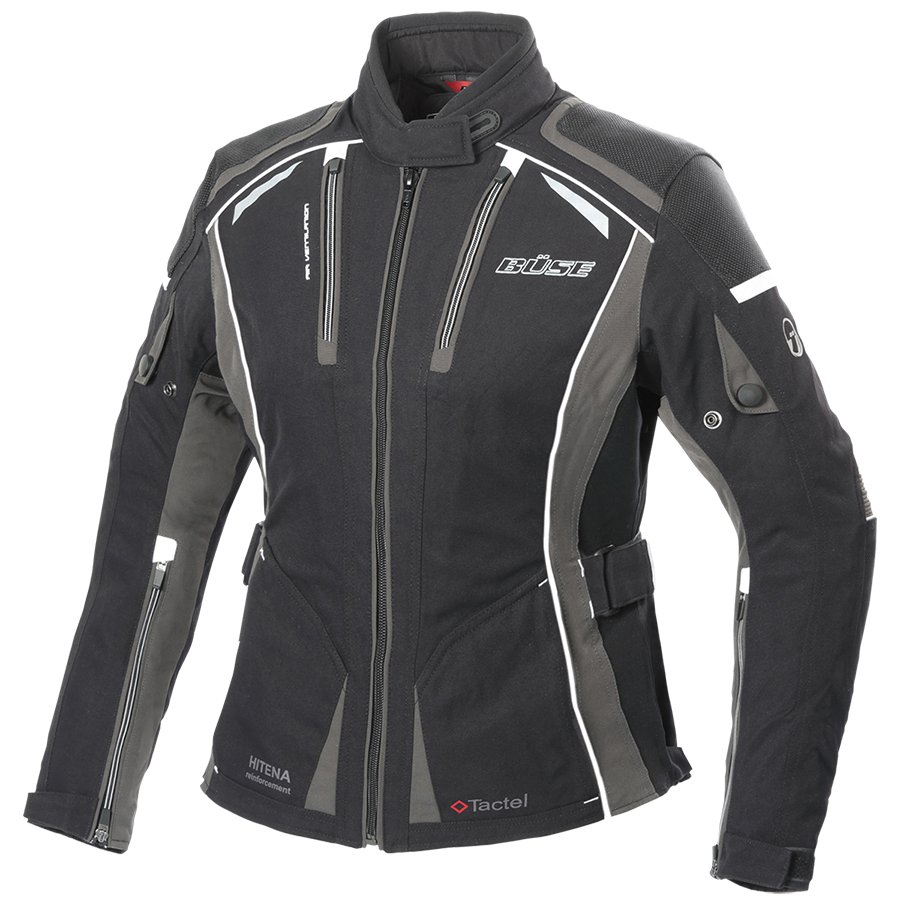 Жіноча мотокуртка BUSE Linda чорна