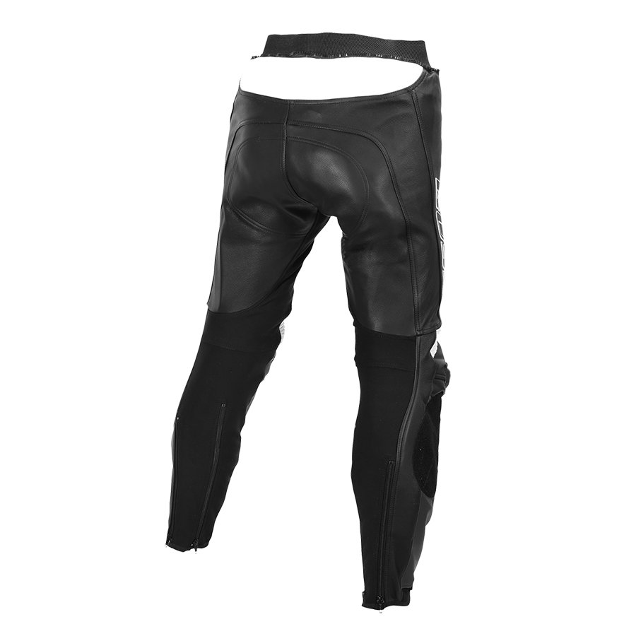 Жіночі мотоштани BUSE Track чорні-білі