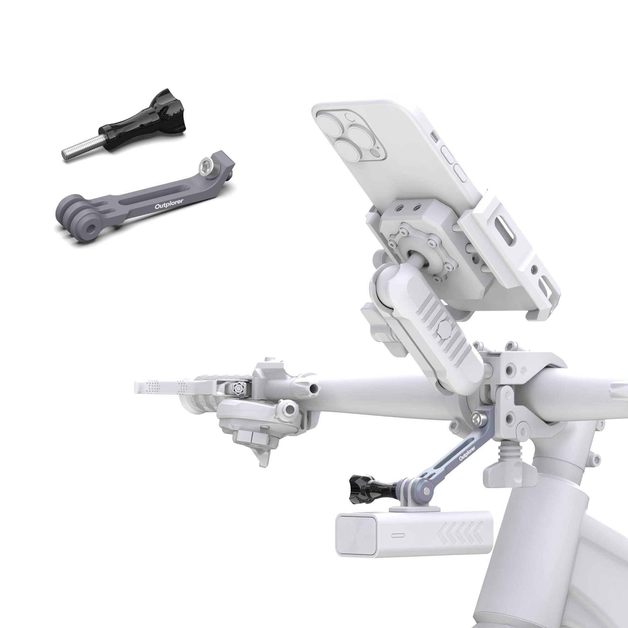 Адаптер для камери GoPro / велосипедної фари Outplorer GB10