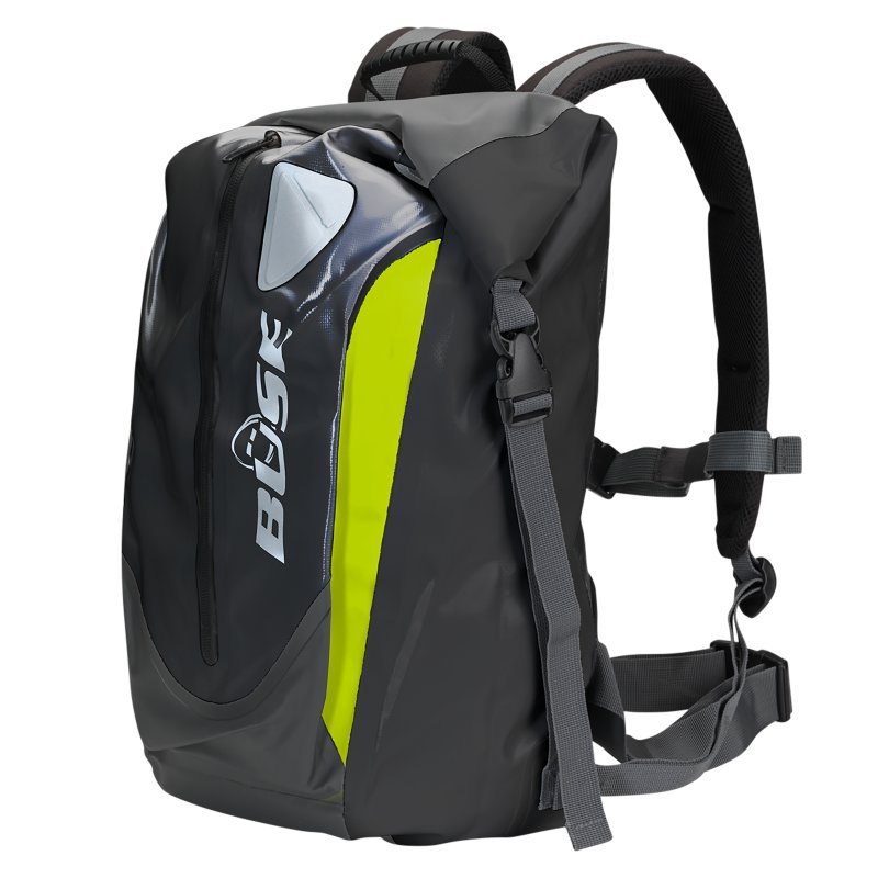 Водонепроникний рюкзак BUSE 30 літрів чорний-флуо