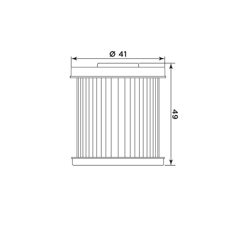 Масляний фільтр MIW DA16002