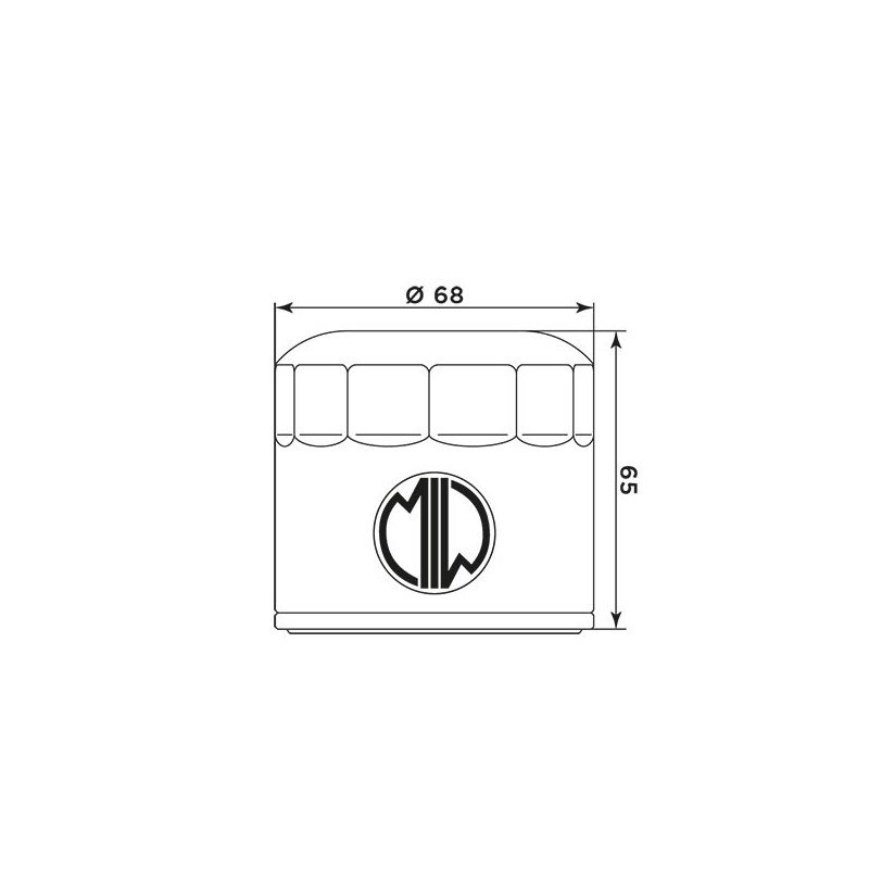 Масляний фільтр MIW T23001