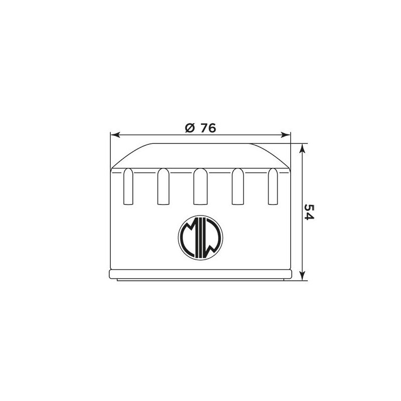 Масляний фільтр MIW B9001