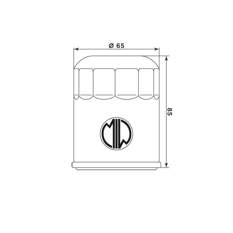 Масляний фільтр MIW A11001