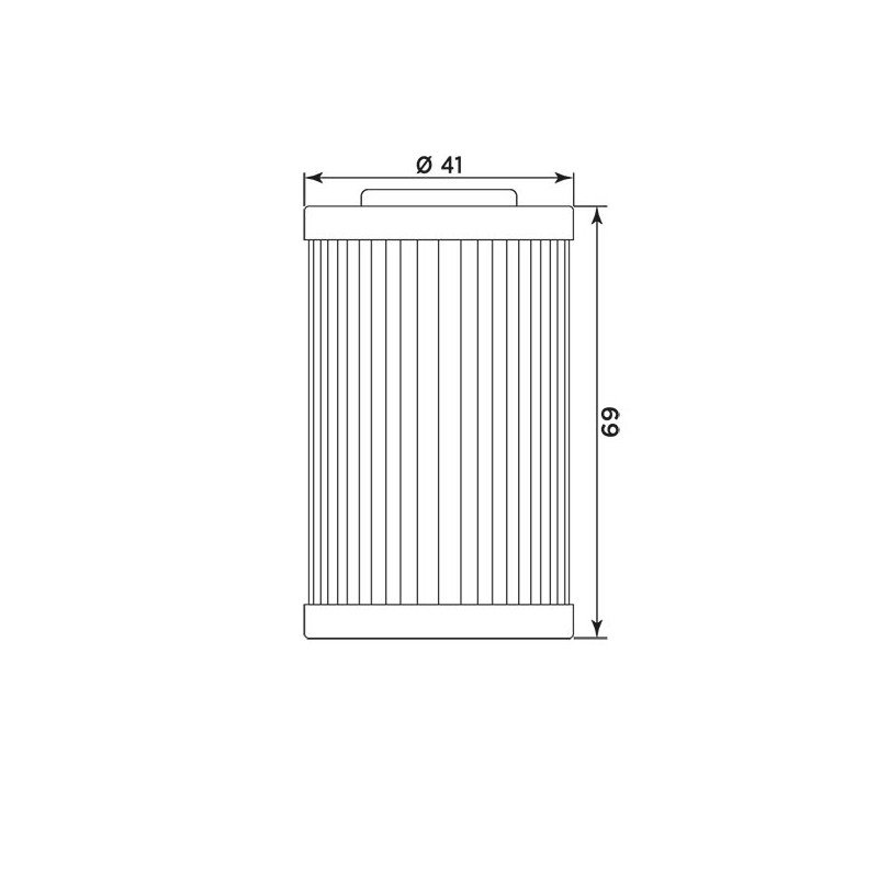 MIW Масляний фільтр KT8001