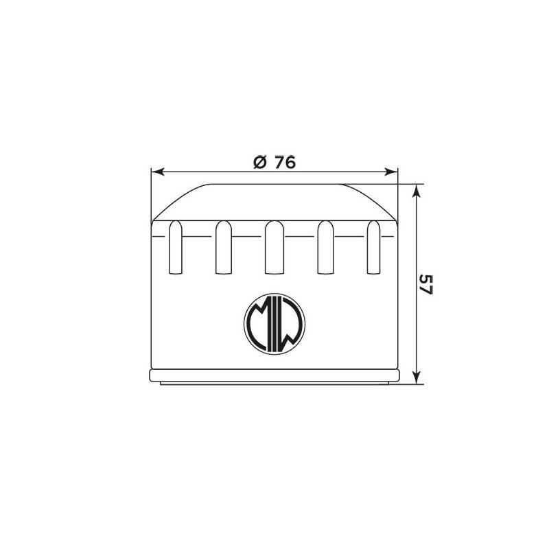 Масляний фільтр MIW B9003