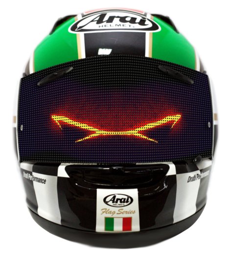 Перфорована наклейка ONEDESIGN на візор