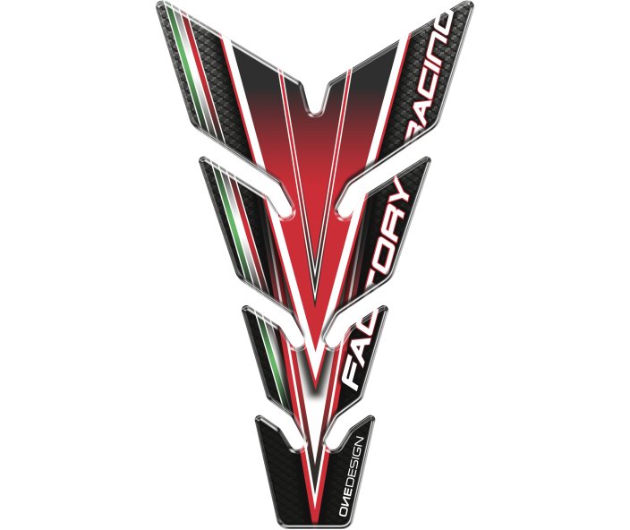 ONEDESIGN Tankpad Factory racing червоний версія