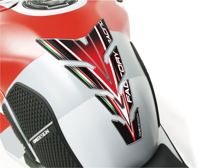 ONEDESIGN Tankpad Factory racing червоний версія