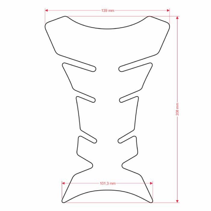 ONEDESIGN tankpad carbon HP
