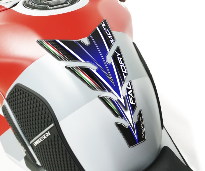 ONEDESIGN Tankpad Factory racing синій версія