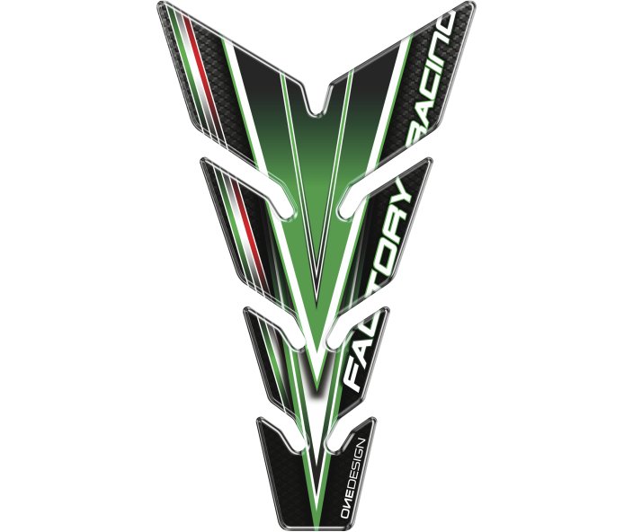 ONEDESIGN Tankpad Factory racing зелений версія