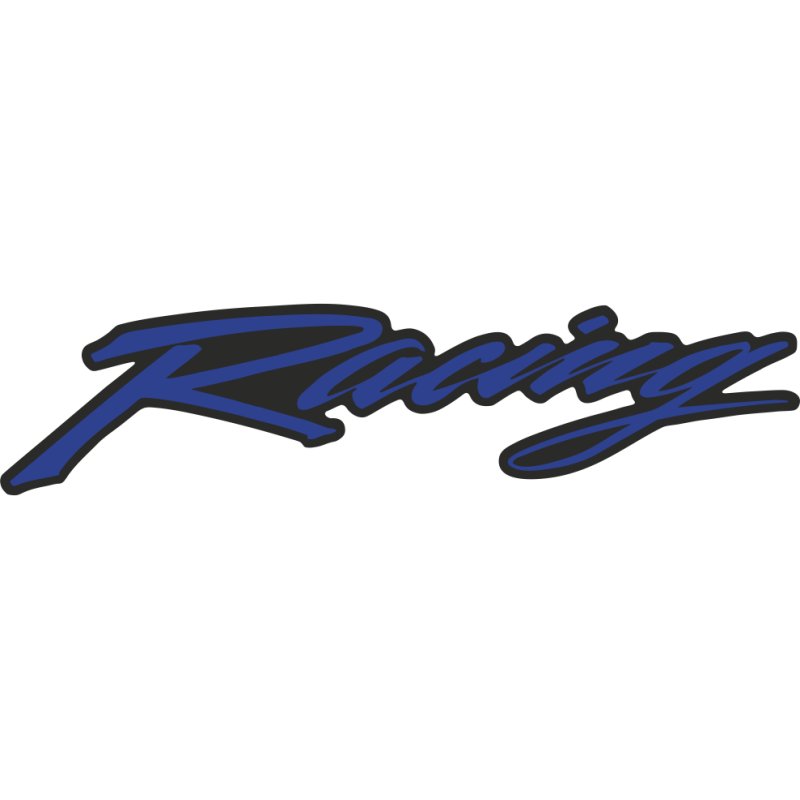 ONEDESIGN набір з 10 наклейок Racing сині