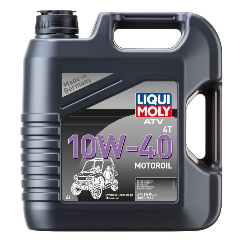 Синтетична моторна олива для ATV LIQUI MOLY 10W40 4 літри