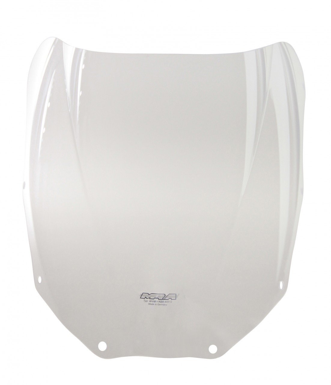 Мотоциклічне вітрове скло MRA KAWASAKI ZX 7 R ZX750P/ZX750N 1996-2003, форма R, прозоре