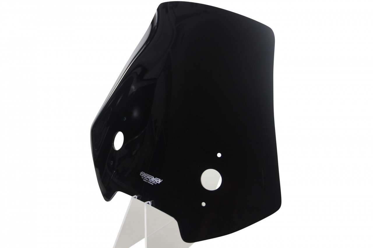 Мотоциклічне вітрове скло MRA KAWASAKI VERSYS 650 LE 650 E (E,F) 2015-2016, форма OM, чорне