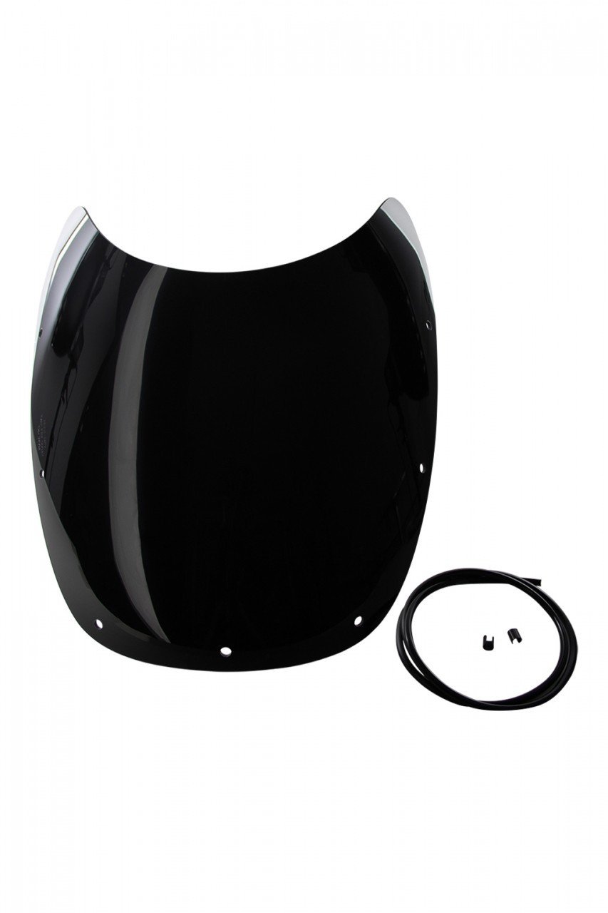 Скло мотошолом MRA OT KAWASAKI GPZ 550 UT KZ550B ZX550B 1984-, форма SN, чорне