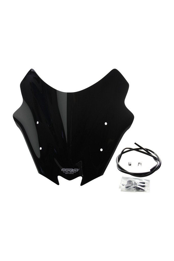 Лобове скло мотоциклове MRA YAMAHA MT-07 2018-2020, форма NSM, затемнене