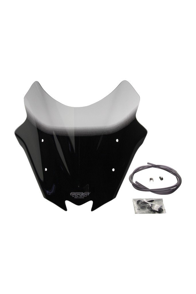 Лобове скло мотоциклове MRA YAMAHA MT-07 2018-2020, форма NSM, затемнене